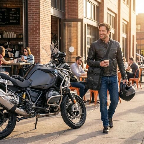 دراجة نارية الرف الخلفي حقيبة 8L للماء دراجة نارية الذيل حقيبة PVC السلة للدراجات النارية، الدراجة الترابية، دراجة والتخييم in Kuwait