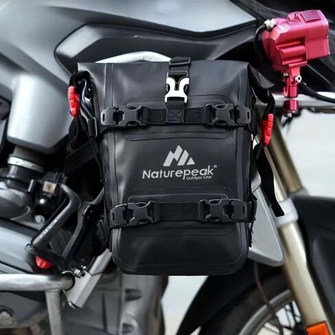 دراجة نارية الرف الخلفي حقيبة 8L للماء دراجة نارية الذيل حقيبة PVC السلة للدراجات النارية، الدراجة الترابية، دراجة والتخييم in Kuwait