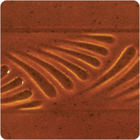 Amaco Potters Choice Hi Fire (Cone5-6) Glaze - Pint # PC-52 -Deep Sienna Speckle in Kuwait