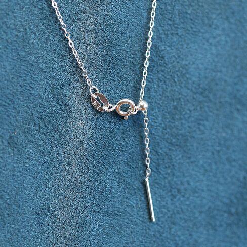 13th Birthday Gifts for Girls, Single Pearl Necklace Crafted with 6mm Freshwater Cultured Pearl and Sterling Silver Adjustable Cable Chain, Gifts for Teenage Girls in Kuwait