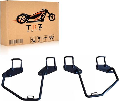 𝟐𝟎𝟏𝟕-𝟐𝟎𝟐𝟑 Saddlebag Support Brackets Fits for Honda Rebel CMX 250 300 500 Storage Bag Frame Bracket Holder in Kuwait