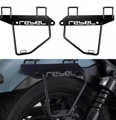 𝟐𝟎𝟏𝟕-𝟐𝟎𝟐𝟑 دعامات دعم السرج تناسب Honda Rebel CMX 250 300 500 حامل إطار حقيبة التخزين in Saudi Arabia