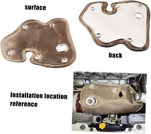 الشاحن التوربيني بطانية عازلة توربينية 1446 متوافقة مع 500 595 in Kuwait