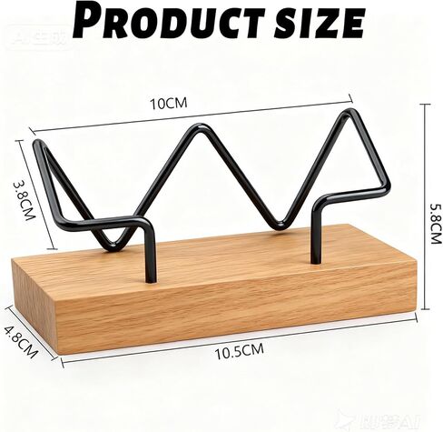 Wood Business Card Holder Desk Display Stand Business Card Organizer for Office Home Desktop in Kuwait