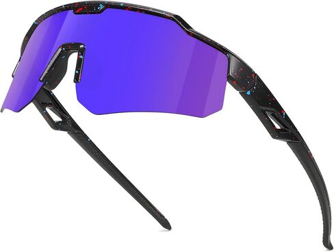 نظارات شمسية رياضية مستقطبة للشباب للأولاد والبنات والأطفال، نظارات شمسية للبيسبول، كرة البيسبول، ركوب الدراجات، سن 5-15 in Kuwait