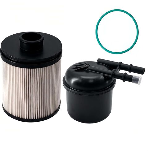 طقم فلتر الوقود وفاصل المياه FD-4615 متوافق مع محركات الديزل Ford 6.7L Powerstroke (2011-2016) F250 F350 F450 F550 Super Duty V8 #يستبدل FD-4615، BC3Z-9N184-B in Kuwait
