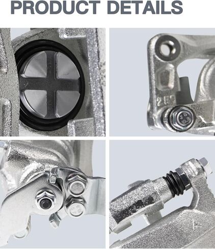 Rear Disc Brake Caliper Left & Right, Assembly with Bracket, Compatible with Honda Accord 2013 2014 2015 2016 2017, Replaces 19-B7097, 19-B7096, 2PC in Saudi Arabia