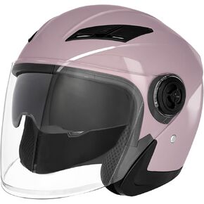 Motorcycle Open Face Helmet Adult 3/4 Half Helmets for Motor-Bike Scooter Biker Men Women DOT Approved in Saudi Arabia