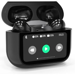 Ai Translation Earbuds Real Time 144-Language Translator Earbuds with Accent Support and 8-Language Offline Translator Device Two Way Translation Headphones for Language Learning Travel Business Black in Kuwait