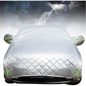 Hail Car Cover Protection Custom Fit for SUV Jeep-Length (181 to 205In) 5-Layer Hail Car Cover Protection Thickened All-Weather Waterproof for Outdoor Hail, Snow in Saudi Arabia