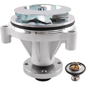 Water Pump Thermostat Kit Compatible with E-150 E-250 E-350 E-450 F-150 F-250 F-350 Expedition Explorer Econoline Lobo &Aviator & Mountaineer 4.6L 5.4L V8 Replace # AW4130 83916340 in Kuwait