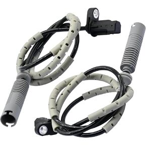 2 قطعة مستشعر سرعة العجلات الخلفية اليسرى واليمنى متوافق مع BMW 128I 323I 325I 328I 34526760425، 34526785021، 34526870076 Als449 06 07 08 09 10 11 12 13 2006 2007 2008 2009 2010 2011 2012 2013 in Kuwait