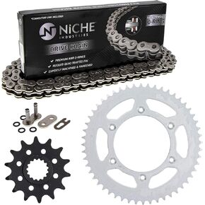 NICHE Drive Sprocket Chain Combo for KTM 250 EXC MXC 450 SXF SXS-F EXC-F 14 Rear 52 Tooth 520V O-Ring 118 Links in Kuwait