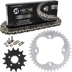 NICHE Drive Sprocket Chain Combo for Honda Sportrax 400 TRX400EX TRX400X Front 14 Rear 39 Tooth 520V-X X-Ring 88 Links in Kuwait