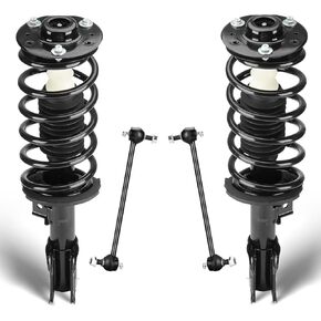 Front Struts Assembly Shock & Sway Bar End Links Fit for Chevy Equinox/GMC Terrain 10-17, 08-09 for Pontiac Torrent, 08-10 for Saturn Vue, 12-13 for Captiva Sport, Except 19" Wheels, 4Pcs in Kuwait