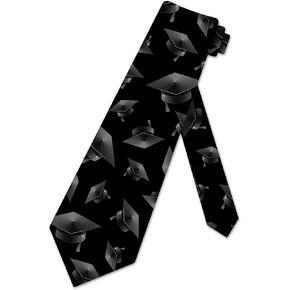 Three Rooker Graduation Ties Mens Celebration Necktie Graduation Cap Tie in Saudi Arabia