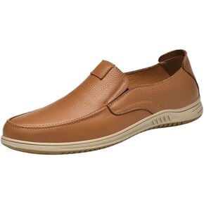 Men's Slip-on Casual Shoes Soft-Soled Round-Toed Shoes Breathable Non-Slip Comfortable Shoes for Men in Saudi Arabia