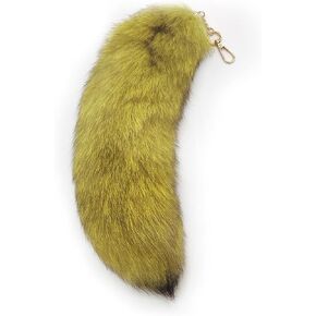 Fox Fur Tail Keychain Fluffy Fox Tail Cosplay Birthday Christmas Party Costume Handbag Accessery For Women Girl Charm in Saudi Arabia