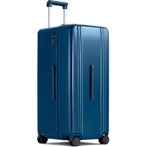 ZERO Halliburton Classic Lightweight 4.0 Rolling Trunk Large, Hardside 31-Inch, 4 Dual Spinner Wheels, Telescoping Handle, Front & Side Handles, TSA Accepted Lock, 99L, Gloss Finish- Grand Blue in Kuwait