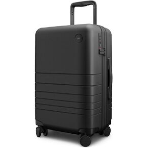 حقيبة مونوس قابلة للتوسيع (22 بوصة)، حقيبة دوارة خفيفة الوزن مع قفل TSA، معتمدة من شركة الطيران، أسود منتصف الليل in Kuwait