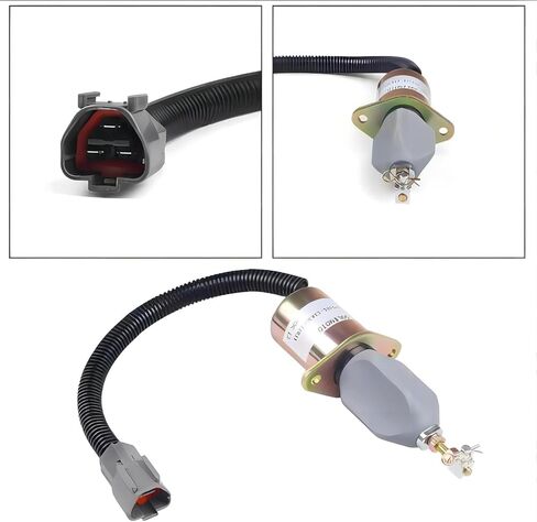 1PC Stop Solenoid Valve 1751ES-12A3UC12B1S SA-4673-S 129953-77811 in Saudi Arabia