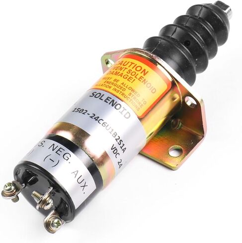 1502-24C6U1B2S1A 24V Fuel Shutdown Shut off Stop Solenoid Valve SA-2944T in Saudi Arabia
