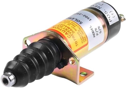 1502-24C6U1B2S1A 24V Fuel Shutdown Shut off Stop Solenoid Valve SA-2944T in Saudi Arabia