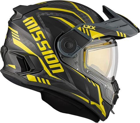 CKX Mission Full Face Helmet - Carbon Code Electric Double Shield in Kuwait