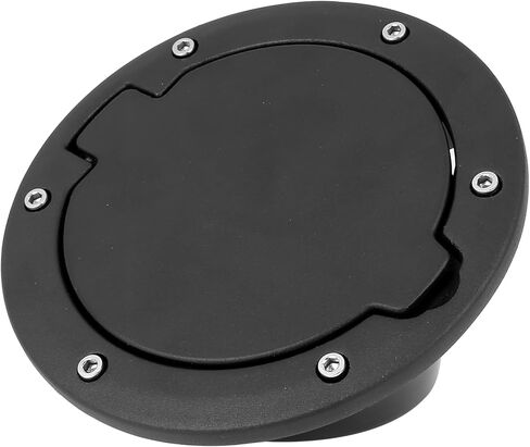 X AUTOHAUX Car Gas Cap Fuel Filler Door Cover for Jeep Wrangler JK Unlimited 2007-2017 in Saudi Arabia