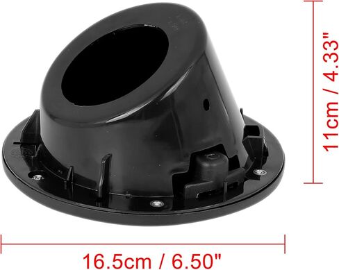 X AUTOHAUX Car Gas Cap Fuel Filler Door Cover for Jeep Wrangler JK Unlimited 2007-2017 in Saudi Arabia