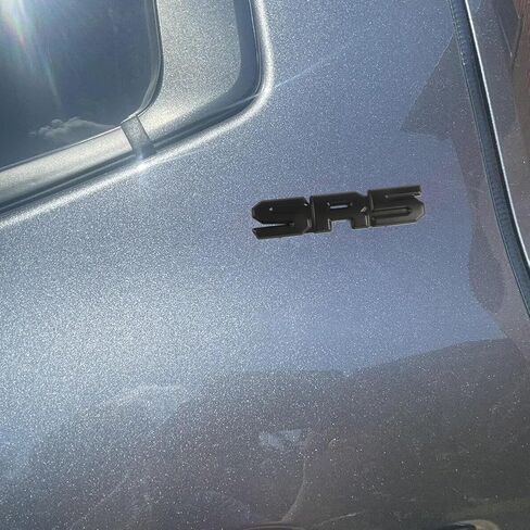 تراكب الشعار 6 قطع متوافق مع تاكوما 2024-2025 ABS شارة بلاستيكية شعارات تراكب 0411 مع لاصق قوي أسود غير لامع in Kuwait