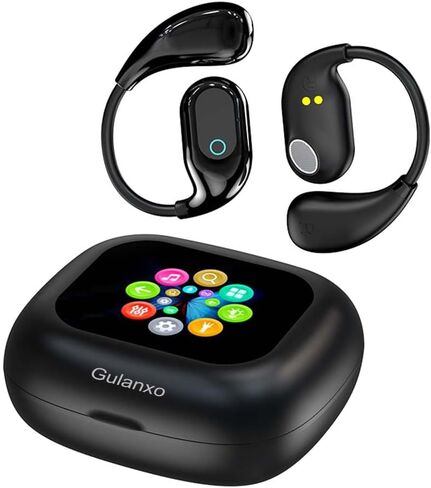 AI Translation Earbuds, 166 Language Translation Headphones, Translation Headphones with LED Screen Touch for Travel, Meetings, and Learning in Saudi Arabia