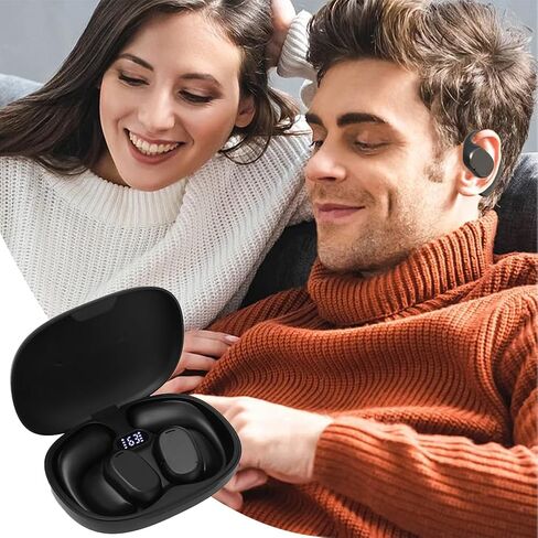 Translator Earbuds, Translation Earphones 144 Language Translating Ear Bud Real Time Translat Device Online Voice Headphones 70 Accents HiFi Stereo for Travel Business Learning Call(Black) in Saudi Arabia