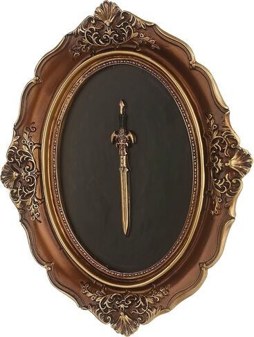 Juedawyal الباروك الجدار النحت الجدار، ديكور الجدار القوطي، الراتنج لهجة الجدار خمر، العتيقة البيضاوي ديكور الغرفة الجمالية لرواق غرفة المعيشة مدخل معرض الجدار in Kuwait