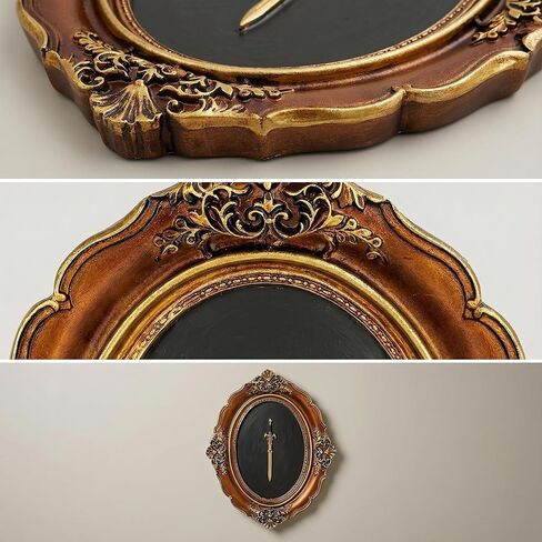 Juedawyal الباروك الجدار النحت الجدار، ديكور الجدار القوطي، الراتنج لهجة الجدار خمر، العتيقة البيضاوي ديكور الغرفة الجمالية لرواق غرفة المعيشة مدخل معرض الجدار in Kuwait