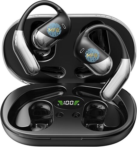 YYK-Q16 سماعات أذن للترجمة بتقنية الذكاء الاصطناعي في الوقت الفعلي - مترجم لغة AI 144، صوتيات مترجمة باللغة الإنجليزية، سماعات أذن للترجمة 3 في 1 لاجتماع تعلم السفر in Kuwait