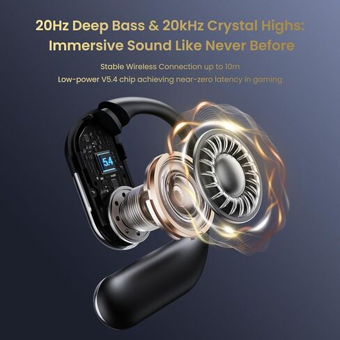 YYK-Q16 سماعات أذن للترجمة بتقنية الذكاء الاصطناعي في الوقت الفعلي - مترجم لغة AI 144، صوتيات مترجمة باللغة الإنجليزية، سماعات أذن للترجمة 3 في 1 لاجتماع تعلم السفر in Kuwait