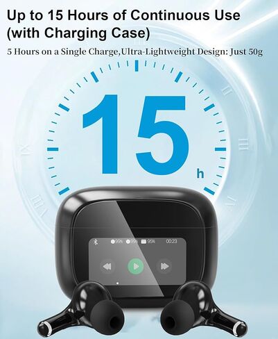 Ai Translation Earbuds Real Time 144-Language Translator Earbuds with Accent Support and 8-Language Offline Translator Device Two Way Translation Headphones for Language Learning Travel Business Black in Kuwait