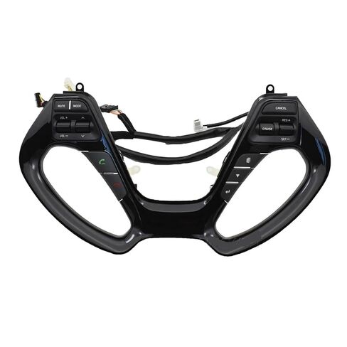 Steering Wheel Mounted Cruise Control Switch Butto Multifunction Steering Wheel Button/Fit for Kia Rio 3 K3 K3S 2011-2017 Criuse Controller Car Switches Not Heated(Piano Black Switch) in Kuwait