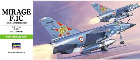 Hasegawa 1:72 Scale Mirage F.1C Model Kit in Saudi Arabia