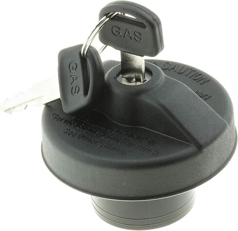 غطاء الوقود بقفل MGC902 مع مفتاحين - متوافق مع Ford F150 (2004-2008)، F250/F350 Super Duty (2005-2021)، Escape، Focus، Ranger، E-Series - استبدال غطاء خزان الغاز بفتحات تهوية in Kuwait