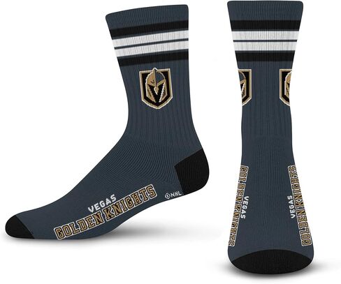 For Bare Feet NCAA TCU Horned Frogs 4 Stripe Deuce Crew Sock Team Color LARGE in Saudi Arabia