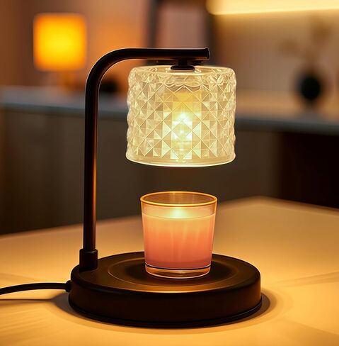 ZOOUS Candle Warmer Lamp with Timer Dimmer for Women Birthday Gift, Dimmable Candle Warmer Lamp, Gift for Women,Mothers Day Gift, Home Decor, Warmer for Jar Candles, Brightness Adjustable Lamp in Saudi Arabia