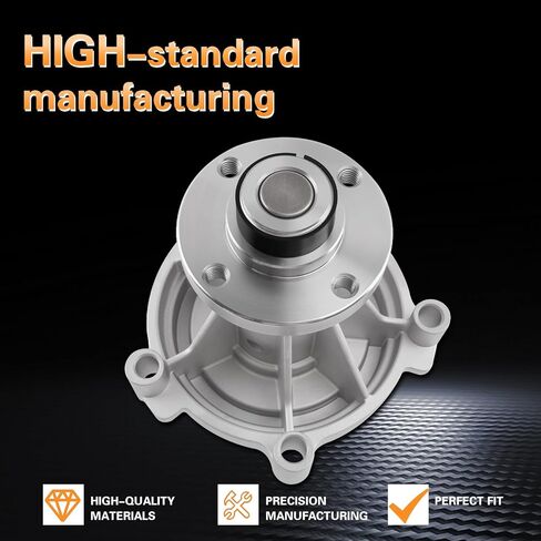 Water Pump Thermostat Kit Compatible with E-150 E-250 E-350 E-450 F-150 F-250 F-350 Expedition Explorer Econoline Lobo &Aviator & Mountaineer 4.6L 5.4L V8 Replace # AW4130 83916340 in Kuwait