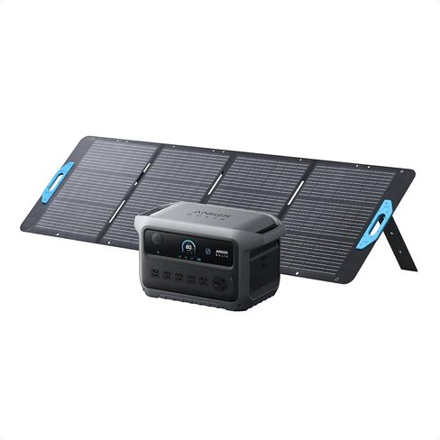 محطة طاقة محمولة Anker SOLIX C2000 Gen 2 مع شاحن مولد كهربائي، 2,400 واط (الذروة 4,000 واط) مولد للطاقة الشمسية، شحن كامل في 58 دقيقة، بطارية LiFePO4 بقدرة 2048 واط في الساعة متوافقة مع 99% من المركبات الترفيهية ومركبات الغاز in Kuwait