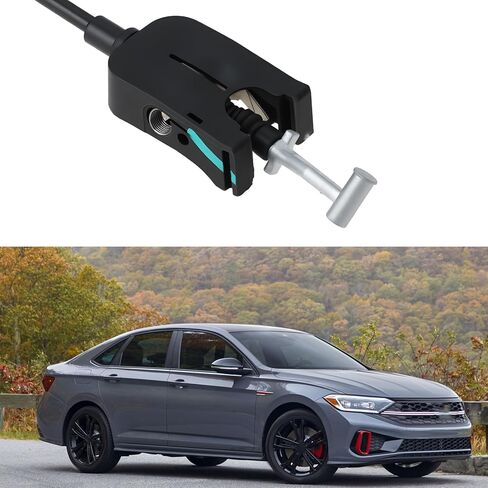 الباب الأمامي مقبض خارجي قفل الإصدار كابل بودين 5N0837017A 5N0837017B متوافق مع VW Golf Jetta Polo Scirocco in Kuwait