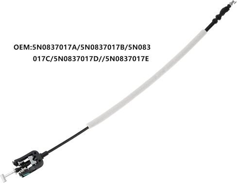 الباب الأمامي مقبض خارجي قفل الإصدار كابل بودين 5N0837017A 5N0837017B متوافق مع VW Golf Jetta Polo Scirocco in Kuwait