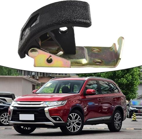 مقبض تحرير غطاء محرك السيارة متوافق مع Mitsubishi for Outlander 2007 2008 2009 2010 2011 2012 2013 2014 2015 2016 2017 5910A027XA مقبض تحرير غطاء المحرك الأمامي للسيارة in Saudi Arabia