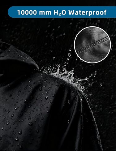 سترة مطر نسائية مقاومة للماء من HALO RAIN خفيفة الوزن وقابلة للتعبئة ومعطف مطر بغطاء للرأس للمشي لمسافات طويلة والجري in Kuwait