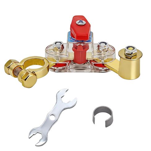 Car Battery Power Cut-Off Switch Breaker, Transparent Pure Copper Stable Transmission 12v-24v Adjustable High Conductivity Disconnect Switch Smart Car Switch for Boat Rv Car Truck SuppliesSupplies in Saudi Arabia